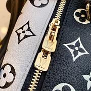 Louis Vuitton Speedy Bandouliere 20 Black/White 20.5x13.5x12cm - 3