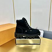Louis Vuitton Checker Ankle Boot - Black 1ACN7V - 5