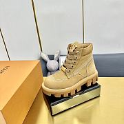 Louis Vuitton Checker Ankle Boot - Beige 1ACN8A - 6