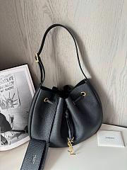 Saint Laurent Ysl Paris Shoulder Bag Unica in Black 30x22cmx3cm - 6