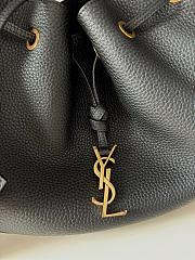 Saint Laurent Ysl Paris Shoulder Bag Unica in Black 30x22cmx3cm - 2
