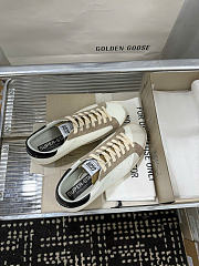Golden Goose Super-Star White Navy Blue Heel Tab GMF00360-F003184-81753 - 3