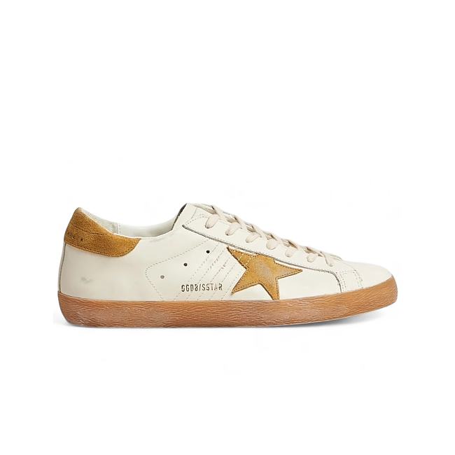 Golden Goose Super-Star White Ocra Gum GMF00101.F007522.12277 - 1