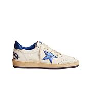 Golden Goose Ball-Star Low White Bluette GMF00117.F002198.10327 - 1