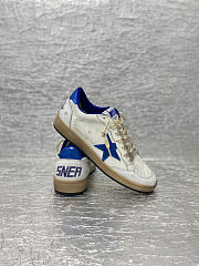 Golden Goose Ball-Star Low White Bluette GMF00117.F002198.10327 - 5