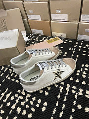 Golden Goose Super-Star Zebra Print Pony Skin Star (Women's) GWF00101.F002692.81571 - 2