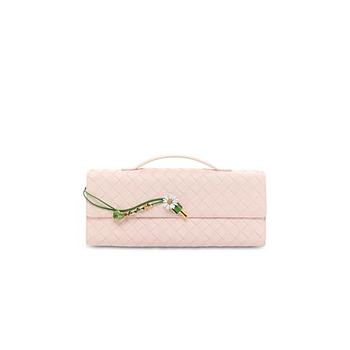 Bottega Veneta Andiamo Intrecciato Leather Clutch 31x13x3cm