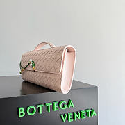 Bottega Veneta Andiamo Intrecciato Leather Clutch 31x13x3cm - 6