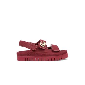 Sandalias con Doble G para mujer inlona GG negra