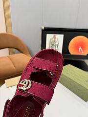 Sandalias con Doble G para mujer inlona GG negra - 2