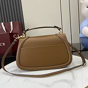 Gucci Blondie large top handle bag in brown leather 37x12x10cm - 6