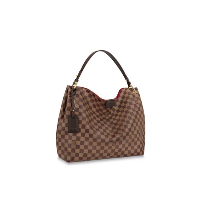 Louis Vuitton Graceful Damier Ebene MM Cerise Lining 50x30x15.5cm - 1
