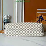 Louis Vuitton Graceful Damier Azur MM Rose Ballerine 50x30x15.5cm - 4