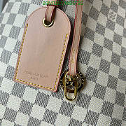 Louis Vuitton Graceful Damier Azur MM Rose Ballerine 50x30x15.5cm - 2