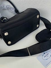 Prada Black Re-Nylon Re-Edition 2005 Top Handle Crossbody Bag 20x15x11cm - 4