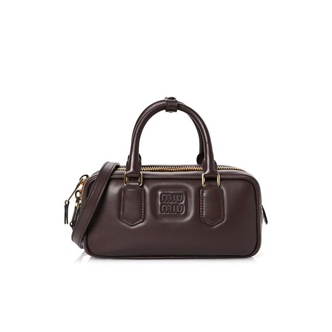 Miu Miu Medium Arcadie Top Handle Radica 22x10.5x7.5cm - 1