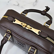 Miu Miu Medium Arcadie Top Handle Radica 22x10.5x7.5cm - 2
