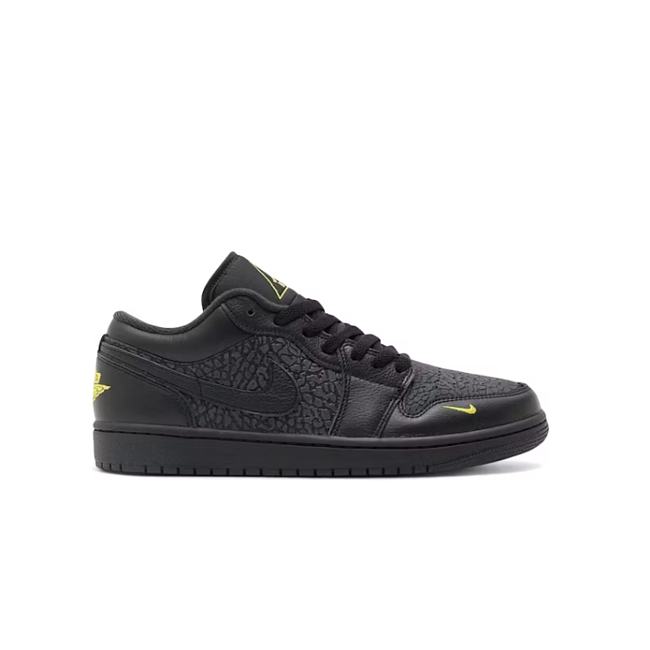 Air Jordan 1 Low Black Elephant Print IM6568-010 - 1