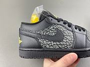 Air Jordan 1 Low Black Elephant Print IM6568-010 - 3