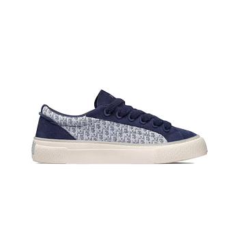 Dior B33 Sneaker Navy Blue Oblique Jacquard 3SN303ZWN_H559