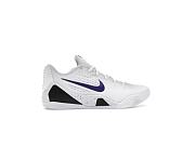 Nike Kobe 9 Elite Low EM Protro White Court Purple IH1401-100 - 1