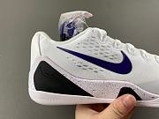Nike Kobe 9 Elite Low EM Protro White Court Purple IH1401-100 - 2