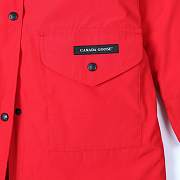 Canada Goose Trillium Parka Jacket Red 6660L 11 - 3