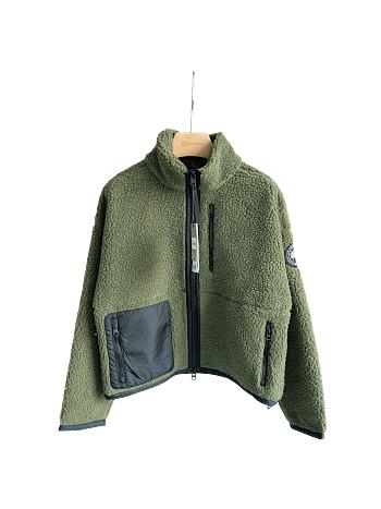 Canada Goose Simcoe Zip Up Fleece Sweater Black Label Smokey Sage 1101WB