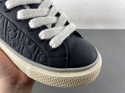 Dior B33 Spin Sneaker Black Grained Calfskin and Black Dior Gravity Leather 3SN303ZAY_H960 - 2