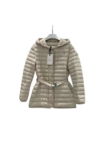 Moncler Oredon Hooded Mid-Length Down Jacket White K10931A00090595FE
