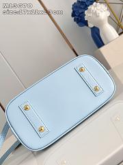 Louis Vuitton x Takashi Murakami Alma BB Washed Blue M14197 23.5 x 17.5 x 11.5 cm - 5