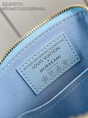 Louis Vuitton x Takashi Murakami Alma BB Washed Blue M14197 23.5 x 17.5 x 11.5 cm - 4