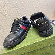 Gucci Men's Screener trainer Black Leather 798785 AADU0 1074 - 5
