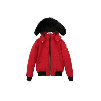 Moose Knuckles Ballistic Bomber Mens Apparel Red MK2000MB-651