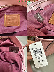 COACH City Mini Tote Bag Signature Canvas Powder Pink Outlet CW032  - 2