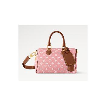 Louis Vuitton Speedy P9 Bandoulière 25 Damoflage Pink Sakura M15279 25 x 15 x 15 cm