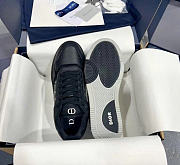 Dior B27 Low Black Dior Oblique Galaxy Leather Grey 3SN272ZPR_H969 - 2