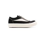 Rick Owens DRKSHDW Vintage Sneaks Black White (Women's) DS02C5803-DO-911 - 1
