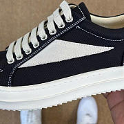 Rick Owens DRKSHDW Vintage Sneaks Black White (Women's) DS02C5803-DO-911 - 5