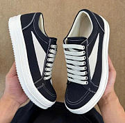 Rick Owens DRKSHDW Vintage Sneaks Black White (Women's) DS02C5803-DO-911 - 3