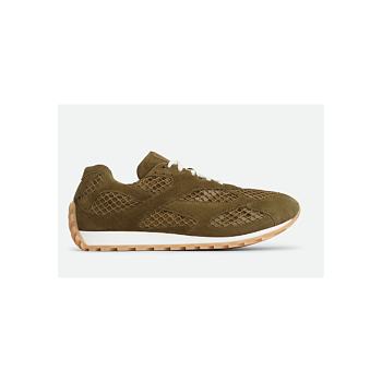 Bottega Veneta Orbit Sneaker Olive Oil 796481V4JE13310