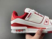 Louis Vuitton Trainer Sneaker Red 1AIIZH - 3