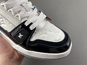 Louis Vuitton Trainer Sneaker Denim Noir 1AJ128 - 3