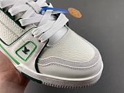 Louis Vuitton Trainer Sneaker Green 1AIJ02 - 2
