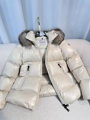 Moncler Laichefur Hooded Shearling-Trimmed Short Down Jacket K20931A0023854AQE - 6