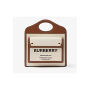 Burberry Mini Pocket Bag Natural/malt brown 80393611 23 x 6 x 26.5cm - 1