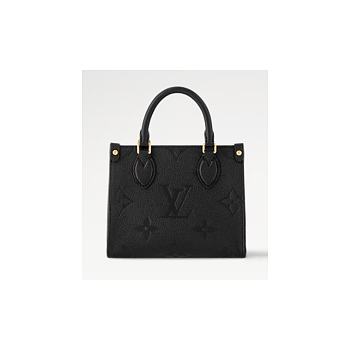 Louis Vuitton OnTheGo BB Monogram Empreinte Leather M46993 7.1 x 5.9 x 3.3 inches