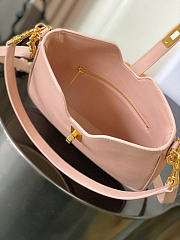 CEILINE SMALL CAMILLE 16 SOFT BAG IN SMOOTH CALFSKIN SOFT PEACH 120693FX9.03PH  9.7 x 8.5 x 2 IN  - 4