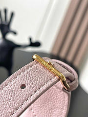 CEILINE Teen Celine Lulu IN Grained calfskin Bleached Pink 120723ENY.25BD 8.3 x 9.4 x 2 IN  - 6