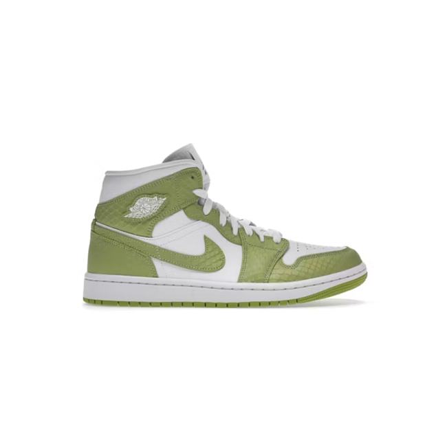 Air Jordan 1 Mid Green Python (Women's) DV2959-113 - 1